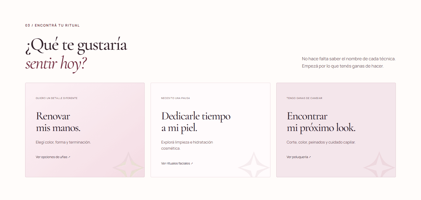 Bella Mujer — ¿Qué te gustaría sentir hoy? (desktop)