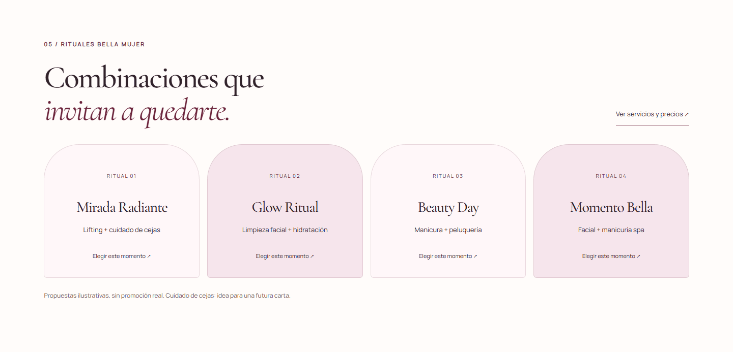 Bella Mujer — Combinaciones que invitan a quedarte. (desktop)