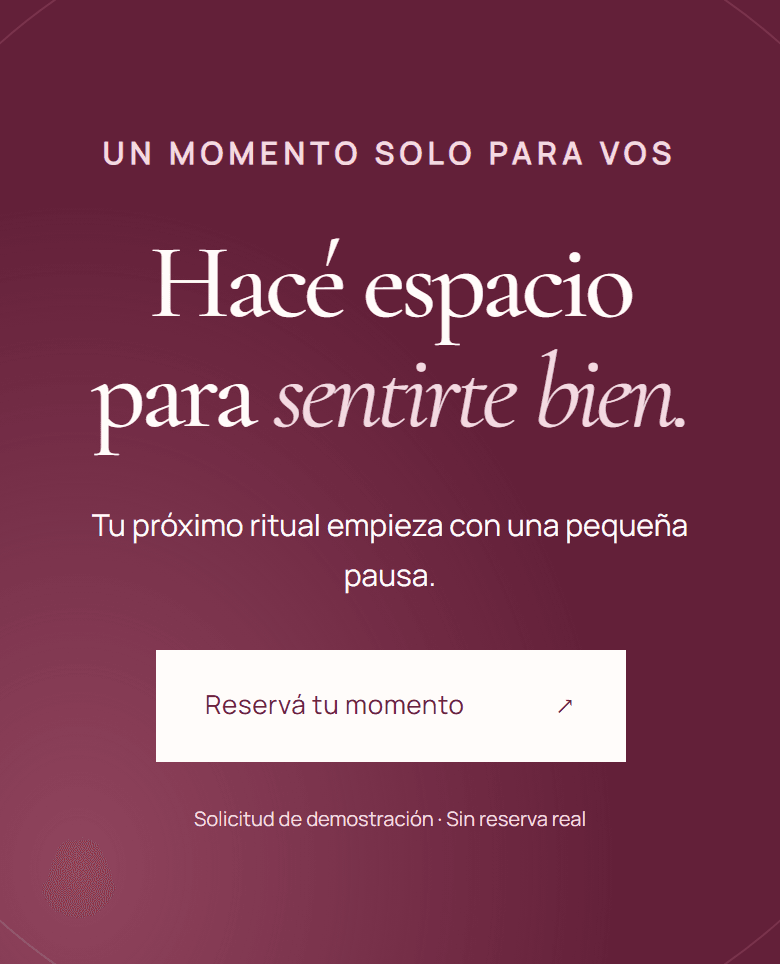 Bella Mujer — Hacé espacio para sentirte bien. (mobile)