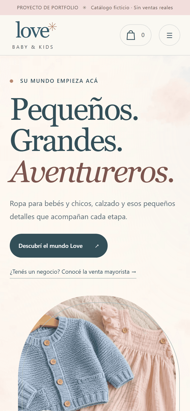 Love Baby Kids — Portada (mobile)